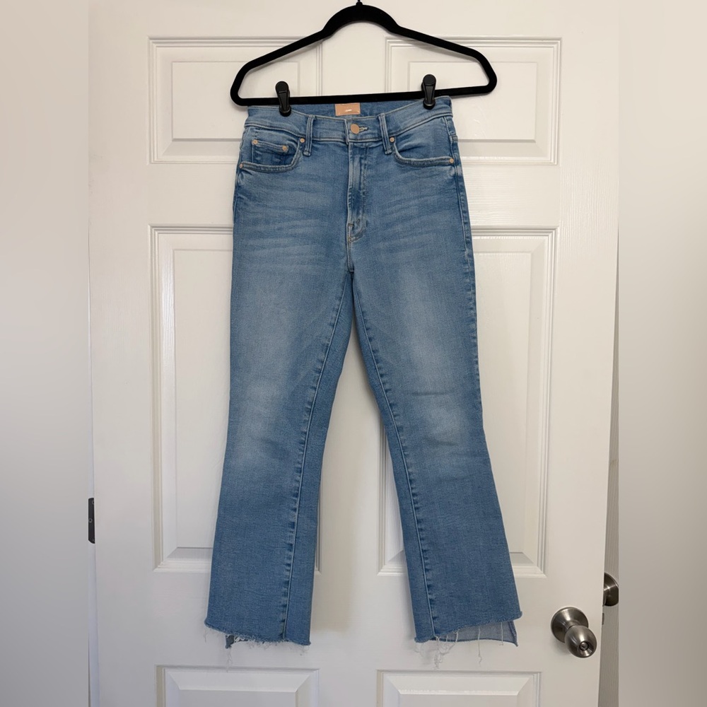 Mother The Insider Crop Step Fray | Size 26